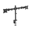 Kép 1/7 - Digitus DA-90349 Universal Dual Monitor Stand With Clamp Mount Black