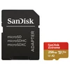Sandisk 256GB microSDXC Class 10 U3 V30 A2 Extreme + adapterrel