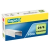 Kép 2/4 - Tűzőkapocs, 24/6, horganyzott, RAPID "Standard", 1000db/doboz