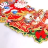 Kép 3/3 - Iris 3D Merry Christmas feliratú/32x17cm 2db karton dekoráció