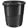 Kép 2/3 - Papírkosár, 14 liter, ESSELTE "Europost", Vivida fekete