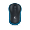 Logitech M185 vezeték nélküli kék notebook egér