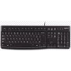 Logitech K120 HUN USB fekete OEM billentyűzet