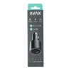 Kép 4/4 - AVAX CC663B CARLY+ 63W Autós töltő USB A (QC)+Type C (PD), fekete