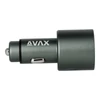 Kép 2/5 - AVAX CC680B CARLY+ 140W USB A+Type C fekete autós töltő
