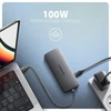 AXAGON HMC-8HLSA USB-C 3.2 Gen 1 3x USB-A + 4K/30Hz HDMI + SD/microSD GLAN Audio PD 100W hub