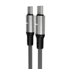 Töltőkábel, USB-C - USB-C, 60W, 2 m, AVAX 