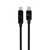 Töltőkábel, USB-C - USB-C, 60W, 1 m, AVAX 