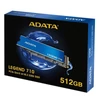 Kép 15/15 - ADATA SSD 512GB - LEGEND 710 (3D TLC, M.2 PCIe Gen 3x4, r:2400 MB/s, w:1000 MB/s)