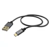 Kép 5/6 - Hama "Elite" 173636 USB 2.0 Type-C- USB A fekete 1,5m adatkábel