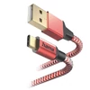Kép 4/10 - Hama 201559 FIC E3 USB Type-C "Reflective" 1,5m, piros adatkábel