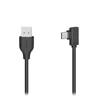 Kép 3/3 - Hama USB 2.0 Type-C - USB A 0,75m fekete derékszögű adatkábel