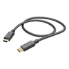 Kép 2/4 - Hama 201589 FIC E3 USB 2.0 Type-C/Type-C (480mbps) 1,0m, fekete adatkábel