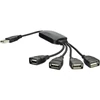 Kép 1/4 - Akyga AK-AD-13 USB 2.0 4 portos elosztó kábel