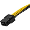 Kép 2/8 - Akyga AK-CA-07 20cm 6-tűs PCI Express - 6+2-tűs PCI Express kábel