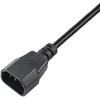 Kép 2/6 - Akyga AK-PC-03A 1,8m IEC C14 - IEC C13 tápkábel
