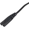 Kép 3/4 - Akyga AK-RD-02A 3m Europlug CEE 7/16 - IEC C7 SN-14 piskóta tápkábel