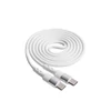 Kép 1/4 - Akyga AK-USB-40 1m Type C - Type C fehér adat- és töltőkábel