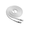 Kép 1/4 - Akyga AK-USB-41 1,8m Type C - Type C fehér adat- és töltőkábel