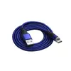 Kép 1/4 - Akyga AK-USB-42 1m USB - Type C kék mágneses adat- és töltőkábel