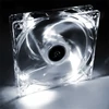 Kép 2/3 - Akyga AW-12A-WH 120mm Molex 4 LED fehér ház hűtőventilátor