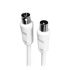 Kép 2/3 - Hama 205029 FIC ECO 25 db/csmg 3,0m 75dB fehér antennakábel