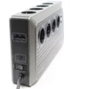 Kép 2/4 - AudioQuest PowerQuest PQ-3 8db 230V Schuko/4db USB túláramvédő és hálózati szűrő