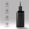 Kép 5/13 - Axagon ACU-DPQ65 GaN USB-A + 2xUSB-C PD3.0/QC4+/PPS/Apple 65W hálózati töltő