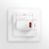 Kép 3/10 - Axagon ACU-QC19W 1xUSB QC 3.0 19W fehér hálózati gyorstöltő adapter