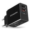 Kép 1/9 - Axagon ACU-QS24 QC3.0 + 5V-1.2A fekete fali töltő