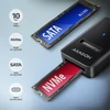 Axagon ADM2-CM USB-C 3.2 Gen2 - 1x NVMe/SATA SDD adapter