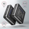 Kép 2/18 - Axagon ADSA-M2C USB-C 3.2 M.2 fekete dual dokkoló állomás
