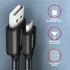 Kép 3/7 - Axagon BUMM-AM10AB micro USB 2.0 B - USB 2.0 A 1 m fekete kábel