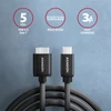 Kép 2/7 - Axagon BUMM3-CM10AB micro USB 3.2 Gen 1 B - USB C 1 m fekete kábel