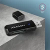 Kép 2/10 - Axagon CRE-S2N Superspeed USB 3.2 Gen 1 Type-A, slim SD/microSD kártyaolvasó