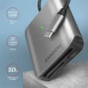 Kép 2/11 - Axagon CRE-S3C USB-C 3.2 SD/microSD/CF külső kártyaolvasó