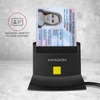 Kép 2/17 - Axagon CRE-SM2 USB 2.0 Smart / ID / SD / MicroSD / SIM kártyaolvasó