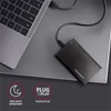 Kép 6/12 - Axagon EE25-A6C USB 3.2 fekete csavar nélküli külső alumínium 2,5" HDD/SSD ház