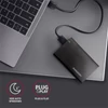 Kép 6/13 - Axagon EE25-A6M USB 3.2 fekete csavar nélküli külső alumínium 2,5" HDD/SSD ház