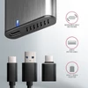 Kép 5/18 - Axagon EEM2-SG2 USB-C 3.2 Gen2 - M.2 NVMe SSD ház
