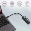 Kép 4/10 - Axagon HMA-CR3A 3 portos USB3.2. Gen 2 fekete HUB kártyaolvasóval