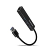 Kép 1/10 - Axagon HMA-GL3A 3 portos USB3.2. Gen 2 fekete HUB Gigabit LAN porttal