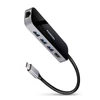 Kép 1/13 - Axagon HMC-6GL SUPERSPEED USB-C COMBO 6IN1 HUB