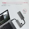 Kép 5/13 - Axagon HMC-5G2 5 portos USB3.2. Gen 2 ezüstfekete HUB
