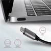 Kép 8/17 - Axagon HMC-6M2 SUPERSPEED USB-C COMBO ezüstfekete 6IN1 HUB