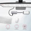 Kép 6/17 - Axagon HMC-6M2 SUPERSPEED USB-C COMBO ezüstfekete 6IN1 HUB