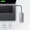 Kép 7/17 - Axagon HMC-6M2 SUPERSPEED USB-C COMBO ezüstfekete 6IN1 HUB