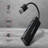 Kép 2/12 - Axagon HUE-G1A 4 portos USB3.0 HUB