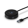 Kép 1/10 - Axagon HUE-P1A 4 portos USB3.0 kör HUB