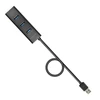 Kép 2/12 - Axagon HUE-S2BL 4 portos USB3.0 gyorstöltő hosszú kábeles HUB